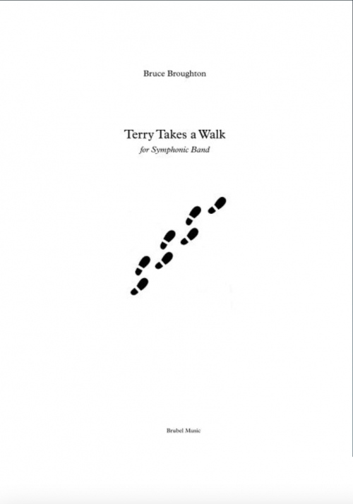 Terry Takes A Walk（ブルース・ブロートン）（スコアのみ）