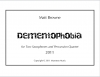 デメントフォビア（マット・ブラウン）（サックス二重奏+打楽器四重奏）【Dementophobia】