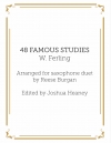 48の有名な練習曲（サックス二重奏）【48 Famous Studies For Saxophone Duet】
