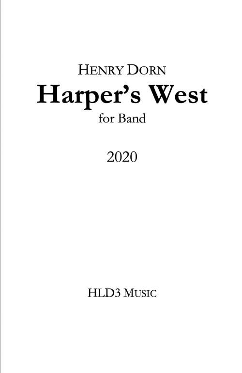 ハーパーズ・ウェスト（ヘンリー・ドーン）（スコアのみ）【Harper's West】