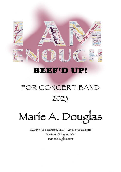 I Am Enough Beef'd Up（マリー・ダグラス）（スコアのみ）