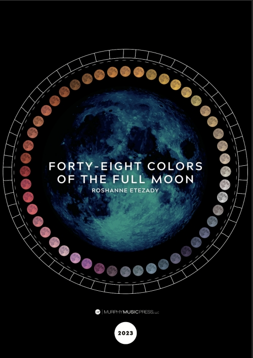 フルムーンの48色（ロシャンヌ・エテザディ）（スコアのみ）【Forty-Eight Colors Of The Full Moon】