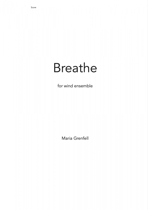 ブレス（マリア・グレンフェル）（スコアのみ）【Breathe】