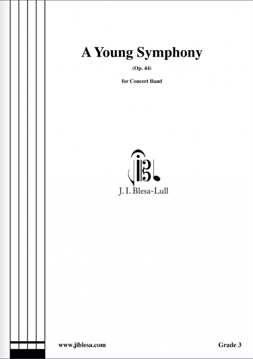 ヤング・シンフォニー（ホセ・イグナシオ・ブレサ＝ルル）（スコアのみ）【A Young Symphony】