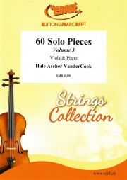 60のソロ小品集・Vol.3（ヘイル・アッシャー・ヴァンデルクック）（ヴィオラ+ピアノ）【60 Solo Pieces Volume 3】