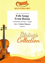 ロシア民謡集（ストリングベース+ピアノ）【Folk Songs From Russia】