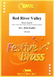 赤い川の谷間（金管四重奏）【Red River Valley】