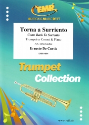 帰れソレントへ（エルネスト・デ・クルティス）（トランペット+ピアノ）【Torna a Surriento】