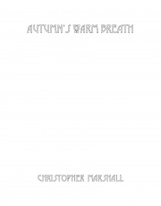 秋の暖かな息吹（クリストファー・マーシャル）（サックス四重奏）【Autumn's Warm Breath】