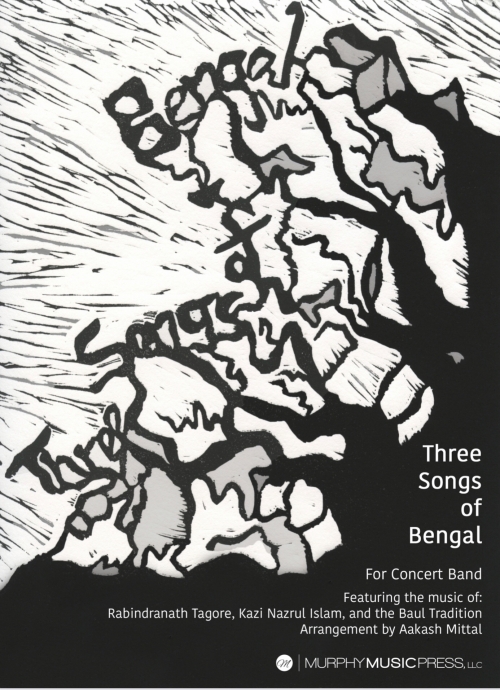 ベンガルの3つの歌 （アーカシュ・ミッタル）（スコアのみ）【Three Songs Of Bengal】