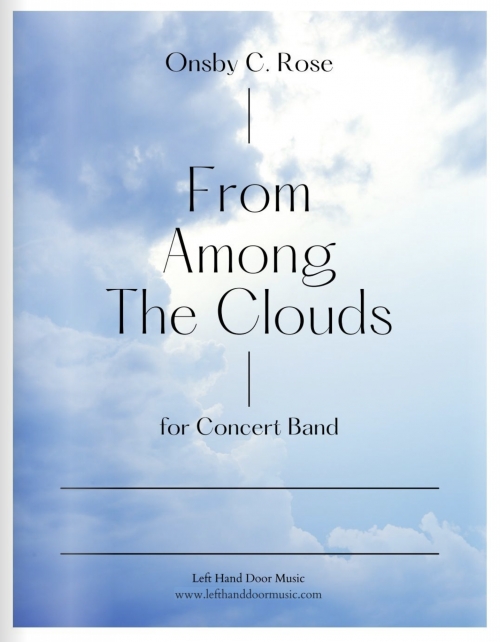 雲の中から（オンスビー・C・ローズ）（スコアのみ）【From Among The Clouds】