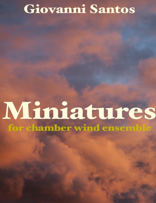 小品（ジョヴァンニ・サントス）（スコアのみ）【Miniatures】