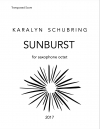 サンバースト（カラリン・シュブリング）（サックス八重奏）【Sunburst】