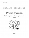 パワーハウス（カラリン・シュブリング）（サックス二重奏+ピアノ）【Powerhouse】