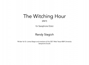 魔女の時間（ランディ・スタジッチ）（サックス八重奏）【The Witching Hour】