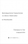 宗教改革変奏曲（トーマス・イー）【Reformation Variations】