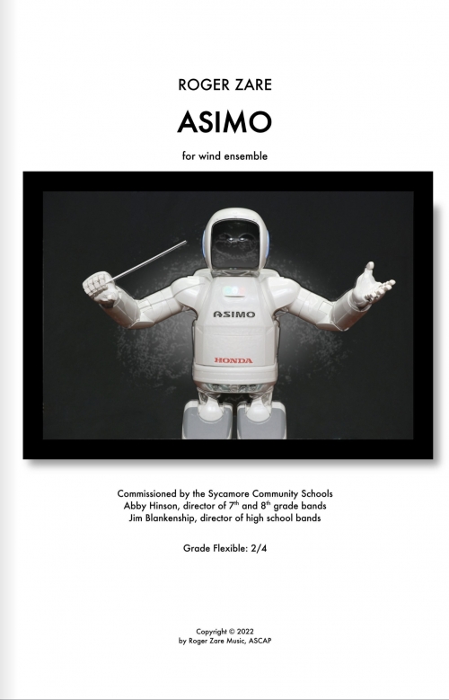 アシモ（ロジャー・ゼア）（スコアのみ）【ASIMO】