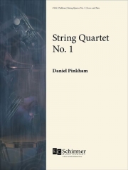 弦楽四重奏曲・No.1（ダニエル・ピンカム）（弦楽四重奏）【String Quartet No. 1】