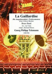 颯爽「12の英雄行進曲」より （テレマン）（金管バンド）【La Gaillardise from 12 Heroic Marches】