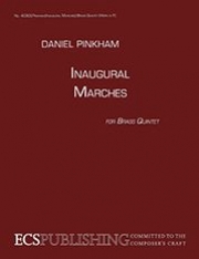 就任行進曲（ダニエル・ピンカム）（金管五重奏）【Inaugural Marches】