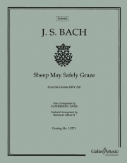 羊は静かに草をはみ (バッハ)  (フルート二重奏+ピアノ)【Sheep May Safely Graze】