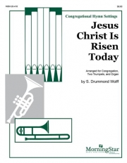 主はよみがえりぬ（トランペット二重奏+オルガン）【Jesus Christ Is Risen Today】