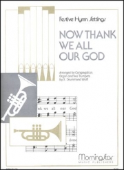 いざやともに（トランペット二重奏+オルガン）【Now Thank We All Our God】