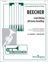 BEECHER Love Divine, All Loves Excel  (ジェレミー・バンクソン)（金管五重奏+オルガン）