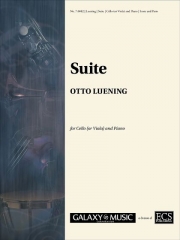 組曲（オットー・リューニング）（チェロ+ピアノ）【Suite】