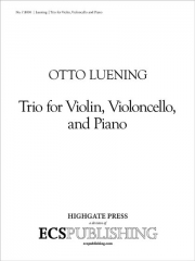 ピアノ・トリオ（オットー・リューニング）（弦楽二重奏+ピアノ）【Piano Trio】