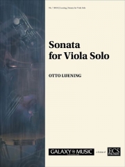 ソナタ（オットー・リューニング）（ヴィオラ）【Sonata】