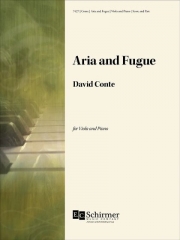 アリア＆フーガ（デイヴィッド・コンテ）（ヴィオラ+ピアノ）【Aria and Fugue】