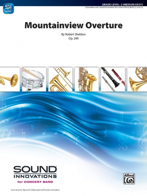マウンテンビュー序曲（ロバート・シェルドン）（スコアのみ）【Mountainview Overture】