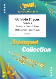 60のソロ小品集・Vol.4（ヘイル・アッシャー・ヴァンデルクック）（トランペット+ピアノ）【60 Solo Pieces Volume 4】