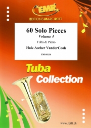 60のソロ小品集・Vol.4（ヘイル・アッシャー・ヴァンデルクック）（テューバ+ピアノ）【60 Solo Pieces Volume 4】