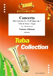 オーボエ協奏曲第三番・変ホ長調・Op.7 (トマゾ・アルビノーニ)（テューバ+ピアノ）【Oboe Concerto No. 3 in Bb Major, Op. 7】