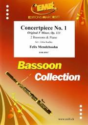 演奏会用小品・No.1（フェリックス・メンデルスゾーン）(バスーン二重奏+ピアノ)【Concertpiece No. 1】