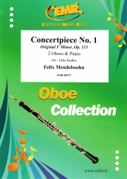 演奏会用小品・No.1（フェリックス・メンデルスゾーン）(オーボエ二重奏+ピアノ)【Concertpiece No. 1】