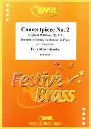 演奏会用小品・No.2（フェリックス・メンデルスゾーン）(金管二重奏+ピアノ)【Concertpiece No. 2】