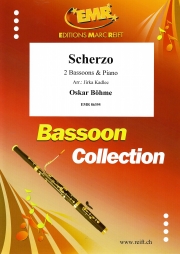 スケルツォ（オスカー・ベーメ）(バスーン二重奏+ピアノ)【Scherzo】