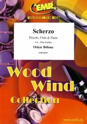 スケルツォ（オスカー・ベーメ）(フルート二重奏+ピアノ)【Scherzo】