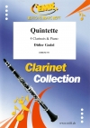 五重奏曲（ディディエ・ゲーデル）(クラリネット四重奏+ピアノ)【Quintette】
