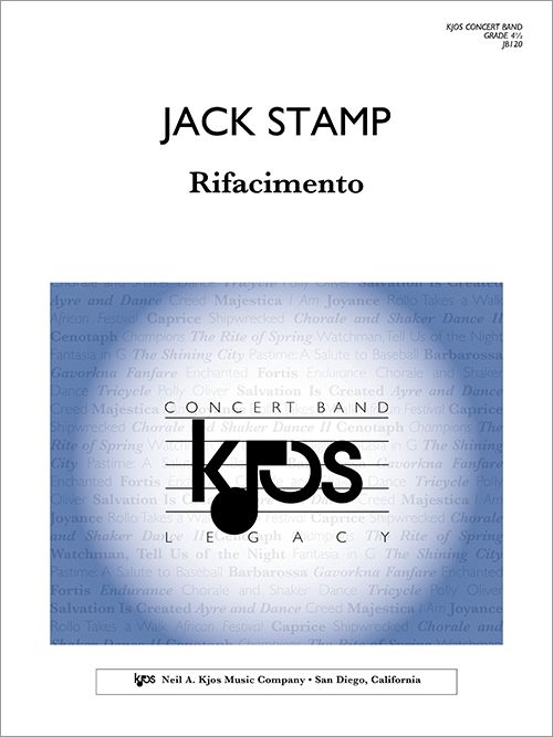 リファチメント（ジャック・スタンプ）（スコアのみ）【Rifacimento】