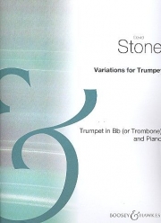 変奏曲（デヴィッド・ストーン）（トランペット+ピアノ）【Variations】