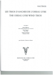 Let’s Trois D'anches Del'oiseau-Lyre The Oiseau-Lyre Wind Trios Volume.1