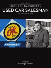 中古車販売員  (マイケル・ドアティ)（打楽器四重奏）【Used Car Salesman】
