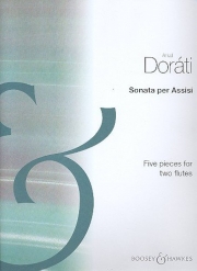 アッシジのためのソナタ（アンタル・ドラティ）  (フルート二重奏)【Sonata per Assisi】