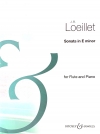 フルート・ソナタ・ホ短調（ジャン＝バティスト・ルイエ）（フルート+ピアノ）【Flute Sonata in E minor】