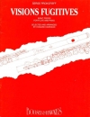 束の間の幻影・Op.22（セルゲイ・プロコフィエフ）（フルート+ピアノ）【Visions Fugitives Op. 22】