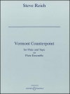 ヴァーモント・カウンターポイント（スティーヴ・ライヒ）  (フルート九重奏)【Vermont Counterpoint】